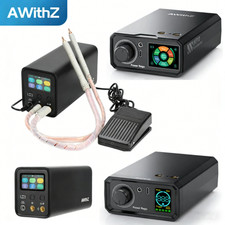 AWithZ Spot Welder Pedal Farad Capacitor 18650 Li Battery Spot Welding Machine picture