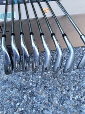 Callaway x2 hot iron set 4-PW, SW, Speed Step 85 R, 3 and 4 hybrids, S-flex RH picture