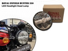 GENUINE ROYAL ENFIELD HUNTER 350 LED HEADLIGHT HEAD LAMP picture
