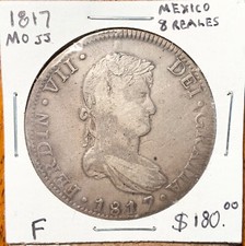 1817 Mo JJ Mexico 8 Reales picture