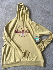 Nike Cleveland Cavaliers NBA Dri-FIT Hoodie Beige Men's XL Tall picture