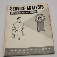 Rare International Harvester Service Analysis Manual Farm/Industrial GSS-1306 picture