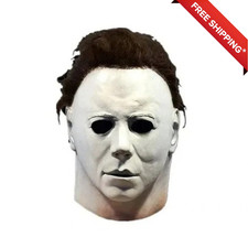 Halloween Horror Mask Michael Myers Adult Costume Scary Cosplay Party -Full Face picture