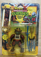 Movie III Samurai Raph 1992 TMNT Teenage Mutant Ninja Turtles NEW Sealed picture