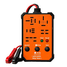 Universal 12V/24V Automotive Relay Tester LED Indicator Voltage Tester orange picture
