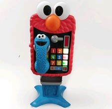 📞Sesame Street Sing Learn Playphone Interactive Toy Elmo Cookie Toddlers Age 2+ picture