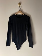 Abercrombie & Fitch soft cozy bodysuit black M picture