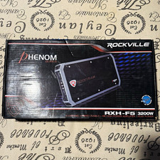 Rockville Phenom RXH-F5 RXH-F5 5-Channel Hybrid Class D/AB Car Amplifier picture