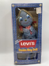 Vintage 1973 Levi's Official Denim Rag Doll, Knickerbocker picture