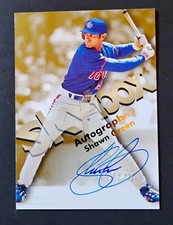 1999 Skybox Premium Autographics Shawn Green Auto Blue/50 Missing Number picture