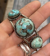 Native American Turqouise Vintage Cuff Navajo Bracelet Jewelry  picture
