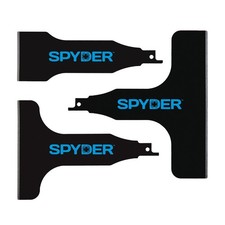 Spyder 3pc Scraper Blade Reciprocating Saw Attachment Set 2, 4, and 6 in 00134 picture