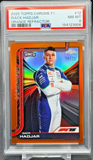 2025 Topps Chrome F1 Isack Hadjar RC Rookie Portrait TRUE Orange 14/25 #12 picture