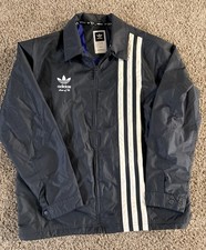Vintage Adidas Original Trefoil Black Civilian Jacket Men's 