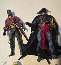 Custom Mcfarlane Pirate Batman And Robin Action Figures picture