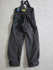 Gill Women's OS2 Offshore Sailing Bibbs Size 14 USA Black Graphite New With Tags picture