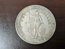 1911 British Hong Kong 1 Dollar 