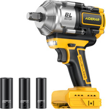 20V Cordless Impact Wrench for Dewalt Battery 1500Nm | 1/2
