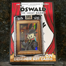 Saturday Morning Cards 2025 SMC Oswald Prohibition Oswald Portrait 46/50 picture