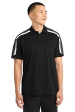 Sport-Tek Tricolor Shoulder Micropique Sport-Wick Polo ST658 picture