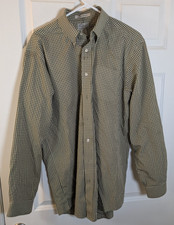 L. L. Bean, Men's, Check Shirt, Green, Size L picture