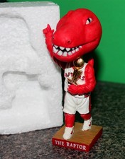 Rare AGP Mini Toronto Raptors 2008 Mascot bobblehead w/ NBA Gold Trophy Pin SGA picture