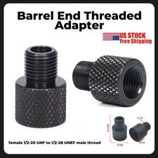 Female 1/2-20 Unf to Male 1/2-28 Unef & Male 1/2-20 to Female 1/2-28 Adapter picture