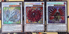 Yugioh Signer Dragon Chibi Art Set Secret Rare Stardust Black Rose Black-Winged picture