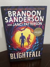 Brandon Sanderson SIGNED Blightfall 1st Edition 1st Printing. Hardcover. NEW picture