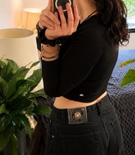 Authentic 1990s Vintage Versace Jeans Couture Denim Pants picture