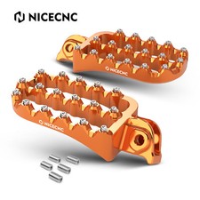 Flat Footpeg Footrest Pedals For KTM 390 Adventure 2020-2024 0° forward angle picture