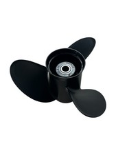 OMC Evinrude Johnson 3 x 15 x 17 LH, Black SST Propeller, 431930, NEW, OEM picture