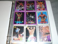 COMPLETE WWF Classic Games Trading Card Set w/ promo cards RARE set Hulk Hogan  picture