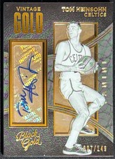 2015-16 BLACK GOLD TOMMY HEINSOHN TOM CELTICS AUTO #7/149 picture