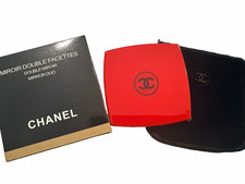 CHANEL Mirror Duo Double-Sided Compact Square Red *Read* picture