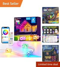 All-Weather 100ft RGB Outdoor String Lights - Waterproof, App & Voice Control picture