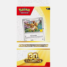 Pokémon TCG 30th Celebration Knock Out Collection Eevee 2 Booster Packs EN picture