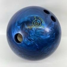 Ebonite Nitro Pearl Blue Bowling Ball - 15 Lbs Drilled Very Good picture