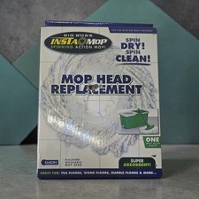 Big Boss InstaMop Spinning Action Mop Head Replacement Item 9563FE Emson picture