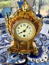 Antique 19th C French Louis XV-style Mantel Clock picture