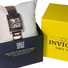 70240 Invicta Angel Ladies Watch 21mm Rose Gold Tone Stainless Steel Dial picture