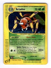 Ariados (H3) Aquapolis #H03 (2003) Holo MP Pokemon picture