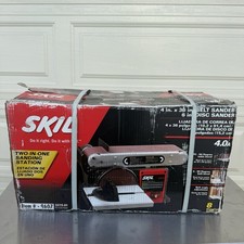 SKIL 4 Amp Two In One Sanding Station Belt and Disc Sander Model 3375-01 picture