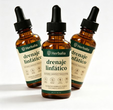 3x Herbalia Drenaje Linfatico Gotas Herbal Liquid Tincture SupportWellness Lymph picture