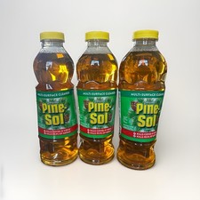 3 Lot Pine Sol Original Formula With Pine Oil  Multi Surface Cleaner 24oz picture