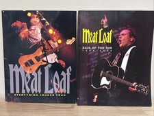 (2) MEAT LOAF 1994 EVERYTHING LOUDER 2005 Hair Of Dog TOUR CONCERT PROGRAM BOOK picture