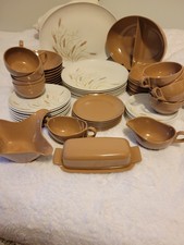 vintage mcm dinnerware set melamine picture