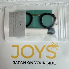 Ciqi Peep Loupe Glasses +2.50 Magnification Reading Glasses Style Antique Brown picture