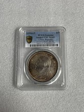 China Republic $1 Silver Dollar 1914 PCGS Genuine UNC Detail Y-329 LM-63 圓 NC picture