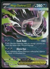 Pokemon - Mega Darkrai ex 048/084 Double Rare Pitch Black NM picture